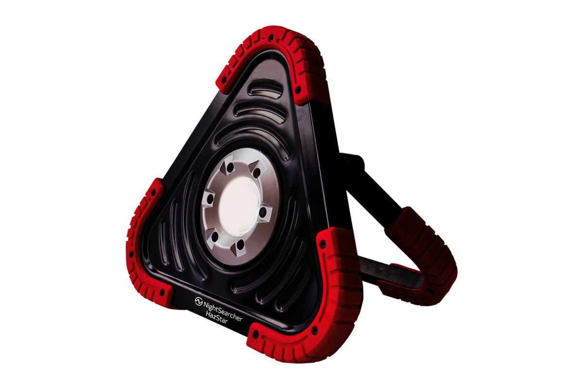HazStar - Feu de détresse et lampe de travail à LED rechargeable 2 en 1 NIGHTSEARCHER HazStar - Feu de détresse et lampe de travail à LED rechargeable 2 en 1 NIGHTSEARCHER
