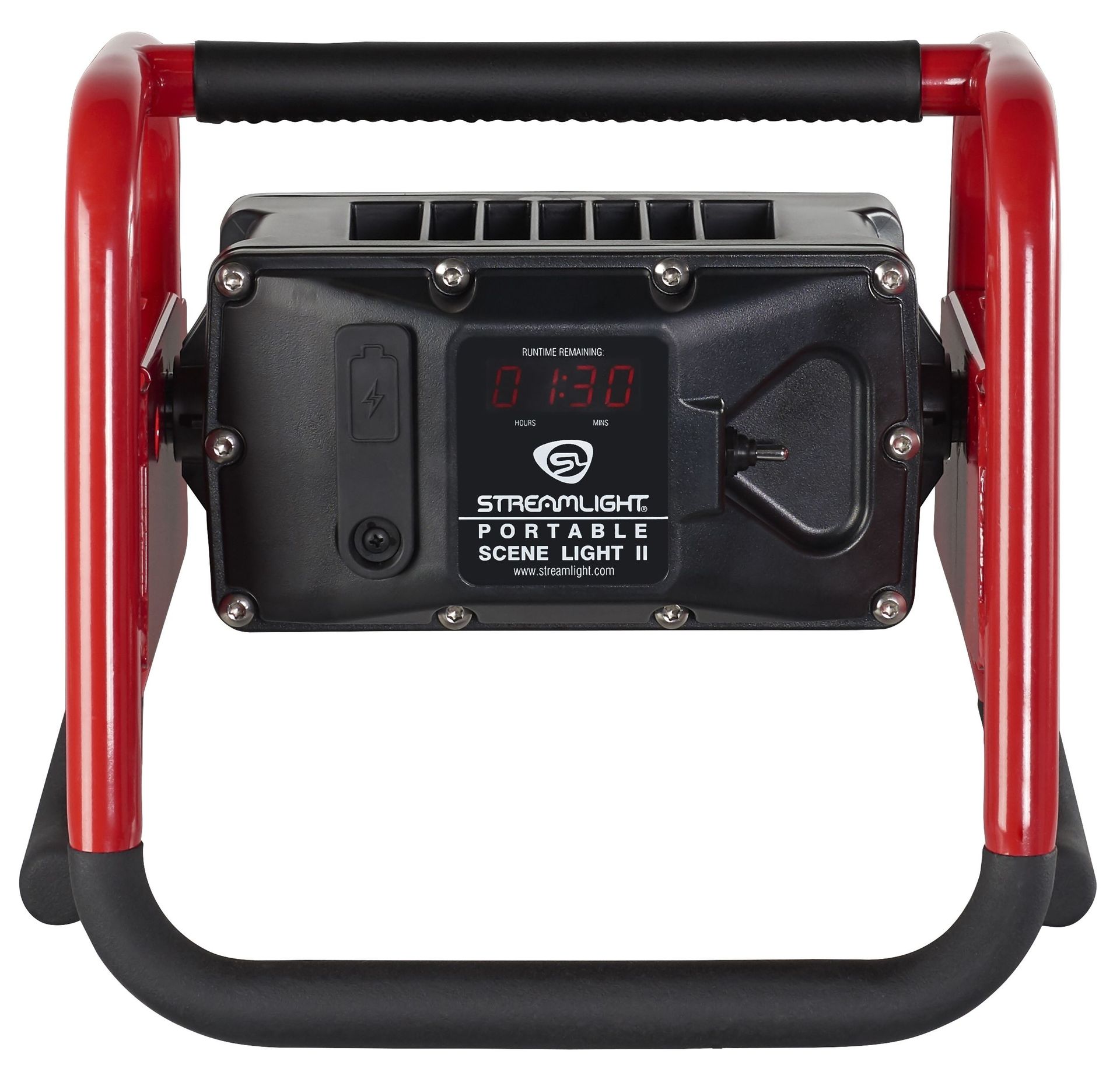 Projecteur rechargeable  portable scene light II  - 230v + prise 12v - Rouge STREAMLIGHT