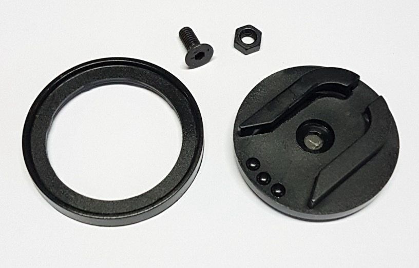 Support de lampe pour casque F2 XTREM sapeurs-pompiers MSA Support de lampe pour casque F2 XTREM sapeurs-pompiers MSA