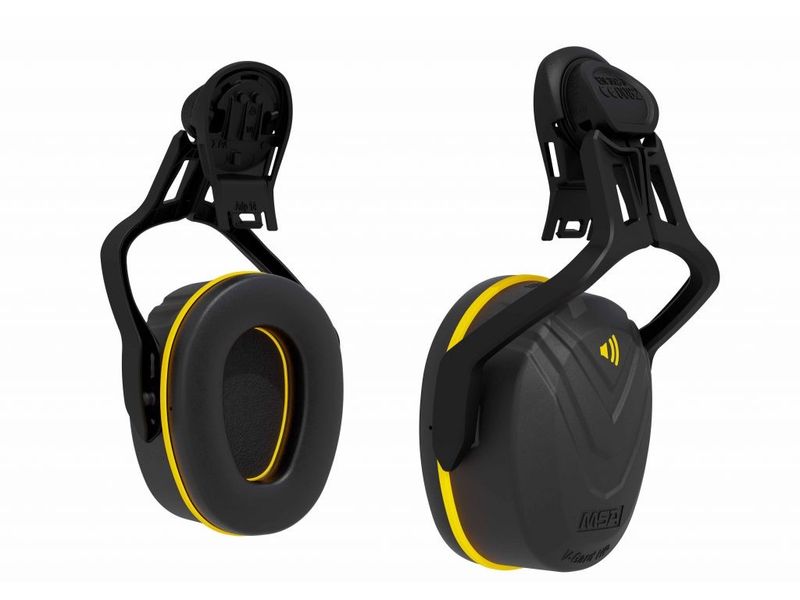 Coquilles antibruit pour casque MSA Gallet F2XR ou V-GARD SNR 32db