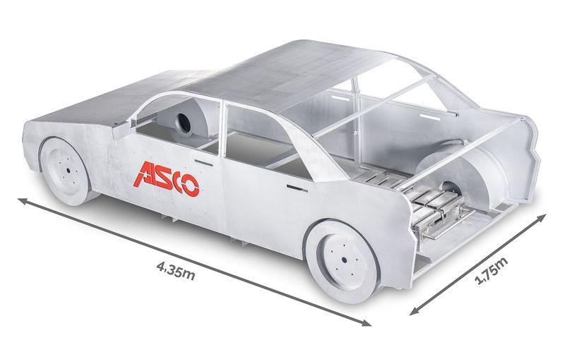 Simulateur de formation / d’entrainement incendie voiture AISCO
