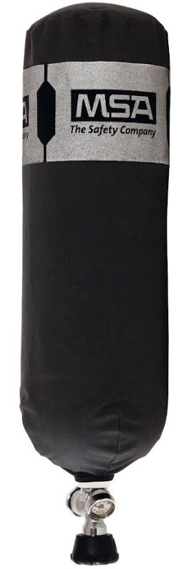 Housse de protection pour bouteille ARI basique noir MSA