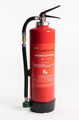 Extincteur de formation / d’entrainement incendie à eau pression auxiliaire rechargeable 9L avec poignée de percussion HazardTrainer Extincteur de formation / d’entrainement incendie à eau pression auxiliaire rechargeable 9L avec poignée de percussion HazardTrainer