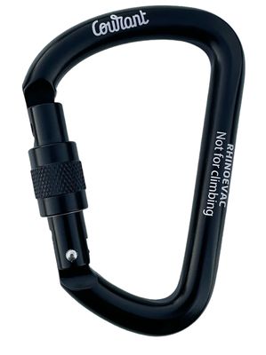 Mousqueton noir pour sangle RHINOEVAC Mousqueton noir pour sangle RHINOEVAC