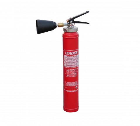 Extincteur de formation / d’entrainement incendie CO2 rechargeable LEADER
