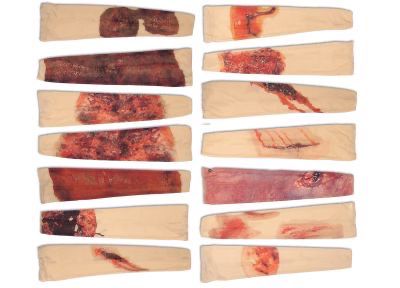 Kit de manchettes fausses plaies Trauma-simulation RAPID TEE-UU Kit de manchettes fausses plaies Trauma-simulation RAPID TEE-UU