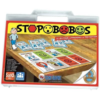 Jeu de premiers secours enfants : STOPOBOBOS - 5 A 10 ANS Jeu de premiers secours enfants : STOPOBOBOS - 5 A 10 ANS