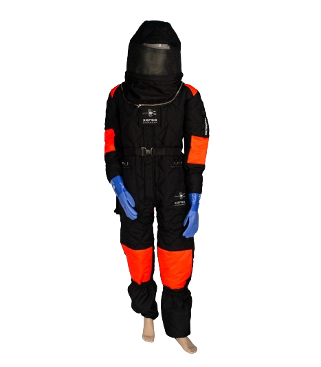 Combinaison renforcée anti-guêpes et anti-frelons asiatiques hyménoptères noir XORSA Combinaison renforcée anti-guêpes et anti-frelons asiatiques hyménoptères noir XORSA