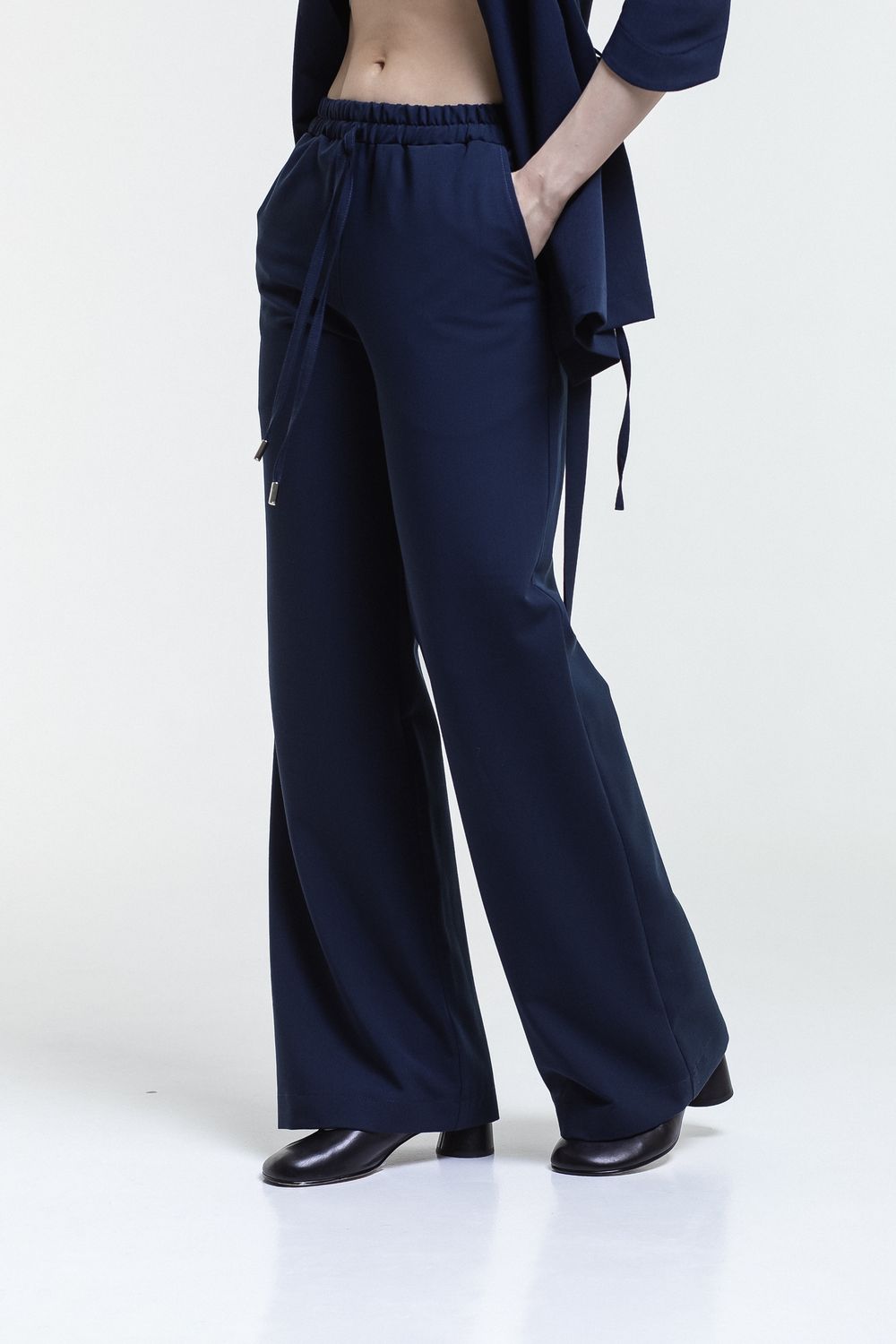 Bell-Bottom Scrub Pants