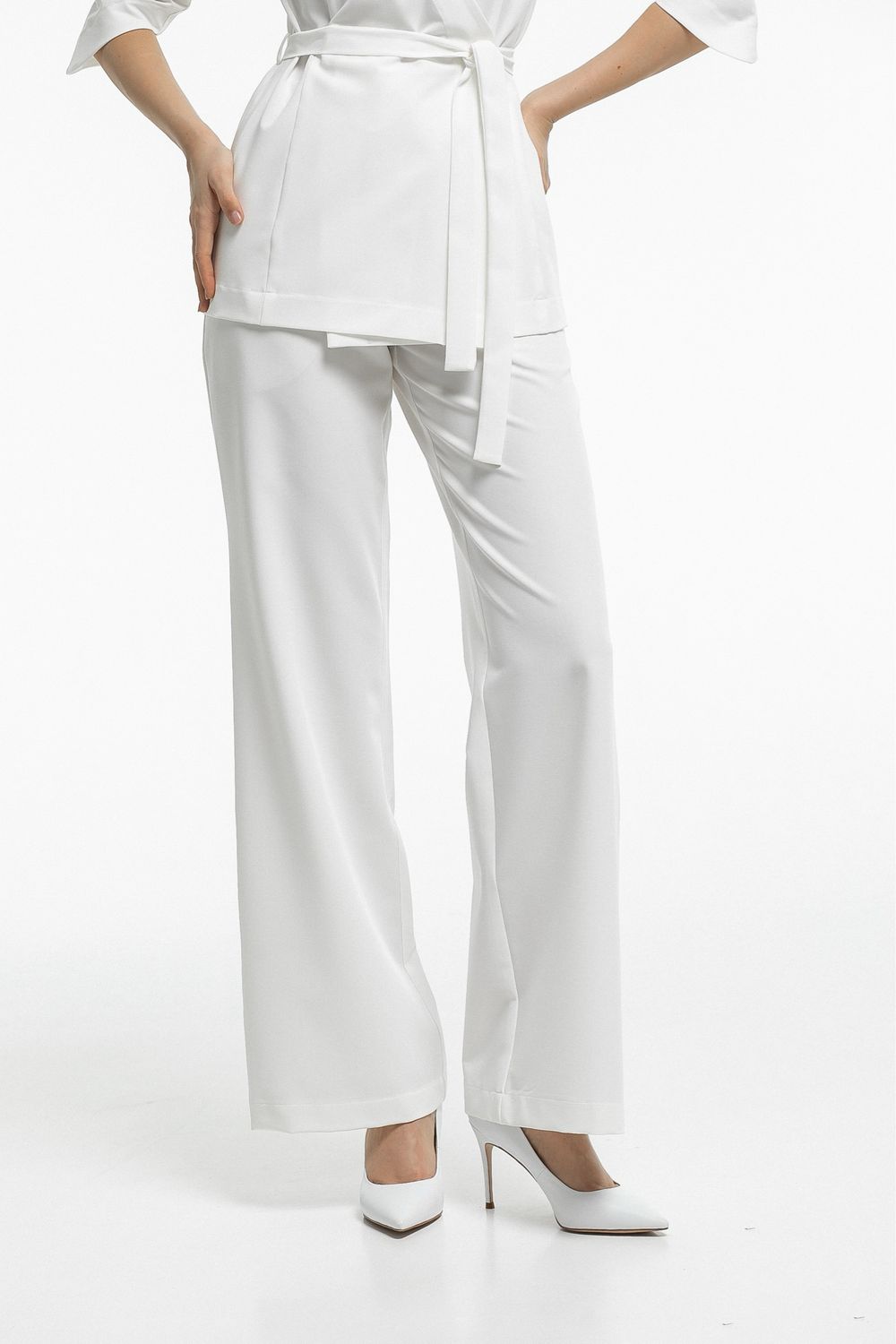 Bell-Bottom Scrub Pants