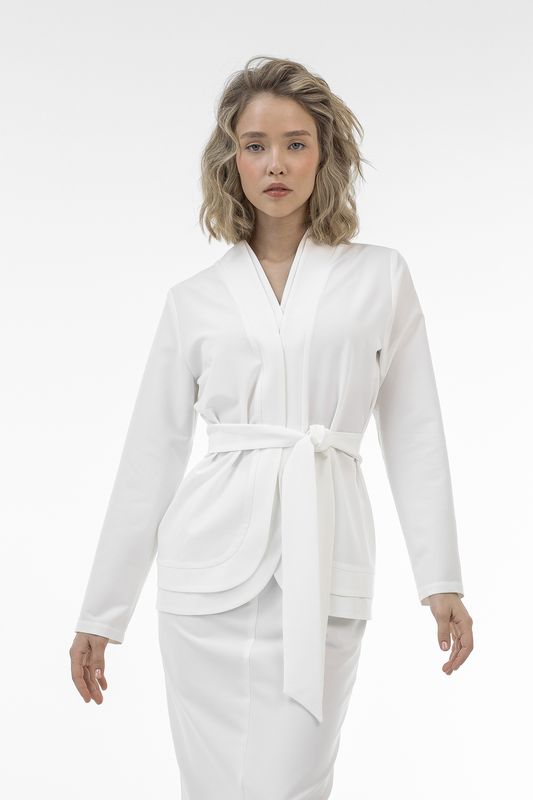 Women’s Kimono-Style Scrub Top