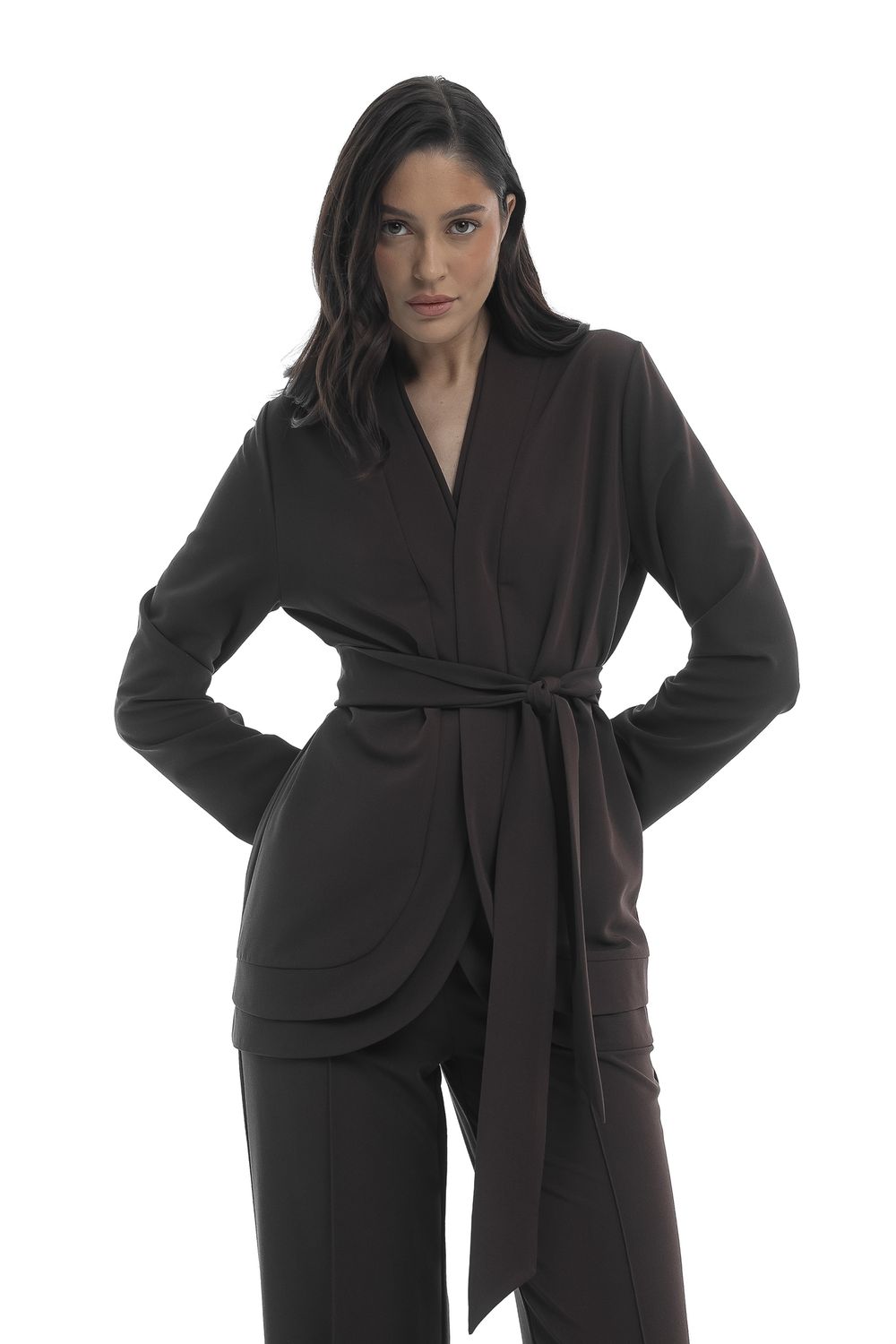 Women’s Kimono-Style Scrub Top