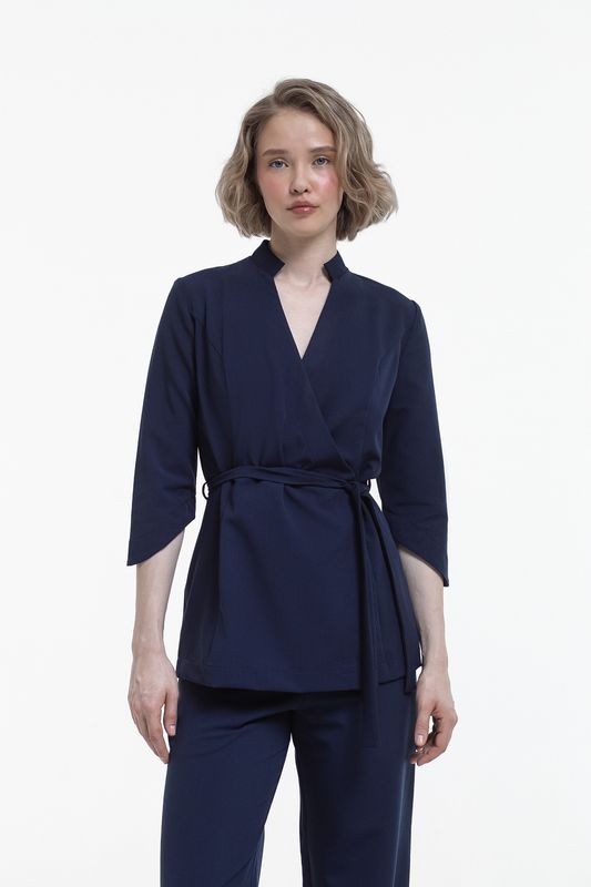 Wrap Scrub Top