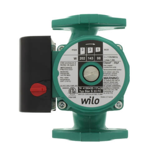 Wilo Star S-33 FC Circulating Pump