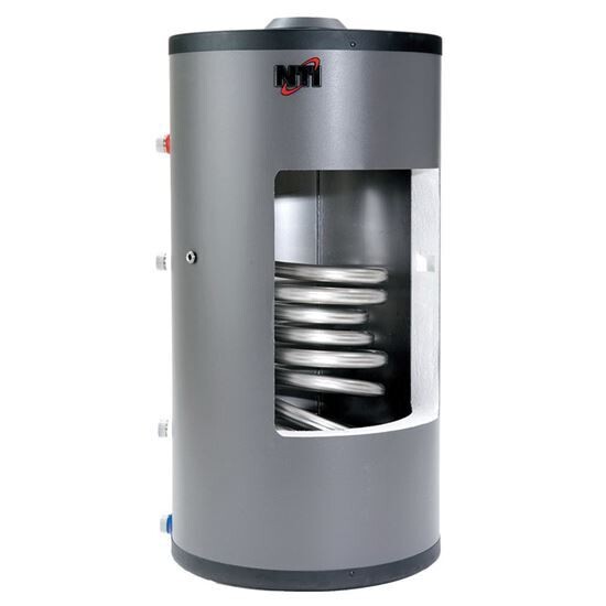 NY Thermal Trin & Stor S80 444 Stainless Steel Indirect Water Heater, 79 gal, 268000 btu/hr Output, 150 psi, 15 gpm