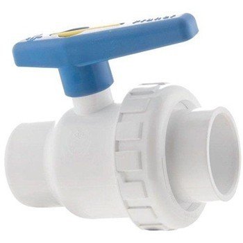 2" SU Ball Valve PVC/EPDM, White