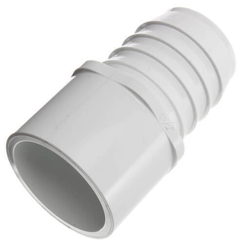 1-1/2&quot; PVC (Sch. 40) Adapter, White