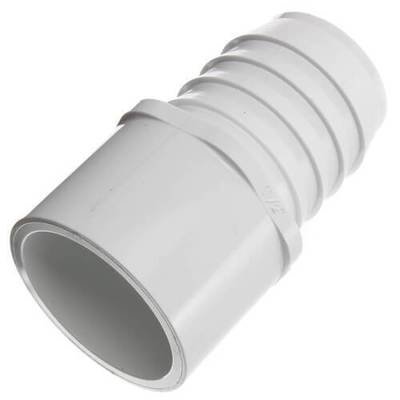 1-1/2" PVC (Sch. 40) Adapter, White