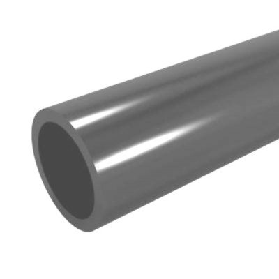 1/2" PVC (Sch. 40) Pipe, Grey