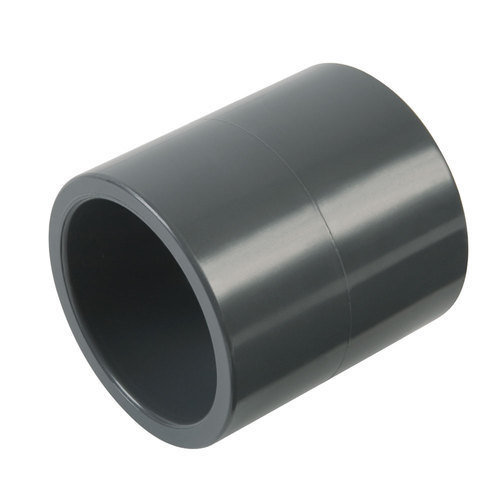 4" PVC (Sch. 40) Coupling, Grey
