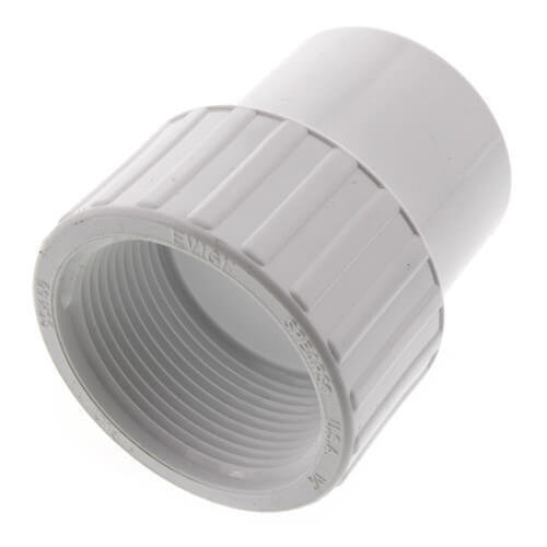 1-1/2" PVC (Sch. 40) Female Adapter, Grey