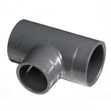 2" PVC (Sch. 40) Tee, Grey