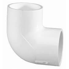 1-1/2" PVC (Sch. 40) 90° Elbow, White