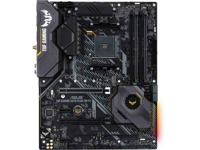 ASUS AM4 TUF Gaming X570-Plus (Wi-Fi) ATX Motherboard