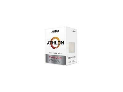 AMD Athlon 3000G 2-Core, 4-Thread Unlocked Desktop Processor with Radeon Graphics