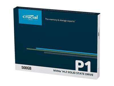 Crucial P1 M.2 2280 500GB PCI-Express 3.0 x4 3D NAND Internal Solid State Drive (SSD) CT500P1SSD8