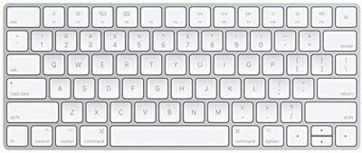 Apple Magic Keyboard (Wireless, Rechargable) (US English) - Silver a1644