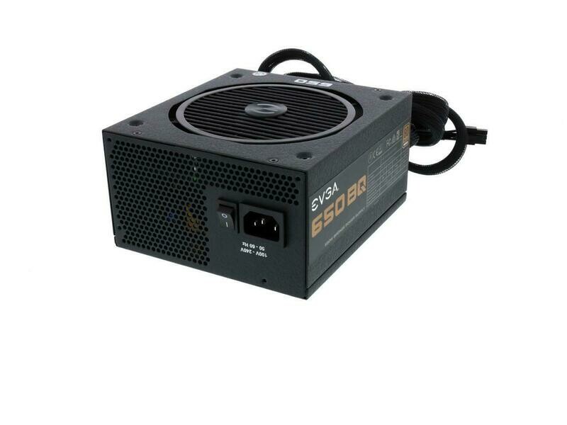 EVGA 80+ BRONZE 650W Semi Modular Includes FREE Power On Self Tester Power Supply