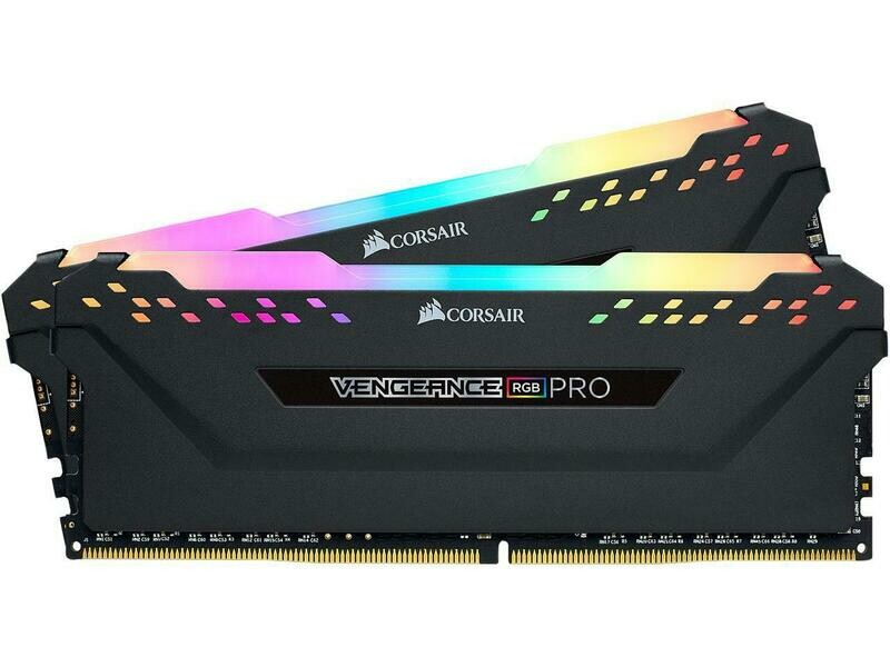 CORSAIR Vengeance RGB Pro 16GB (2 x 8GB) 288-Pin DDR4 SDRAM DDR4 3600 (PC4 28800) Desktop Memory Model CMW16GX4M2D3600C18