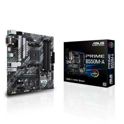 Asus PRIME B550M-A/CSM Socket AM4/ AMD B550/ DDR4/ SATA3&USB3.2/ M.2/ mATX Motherboard (New Item!)