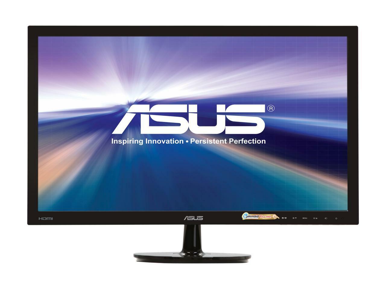 ASUS VS248H-P 24 Full HD 1920x1080 2ms HDMI DVI VGA Back-lit LED Monitor 