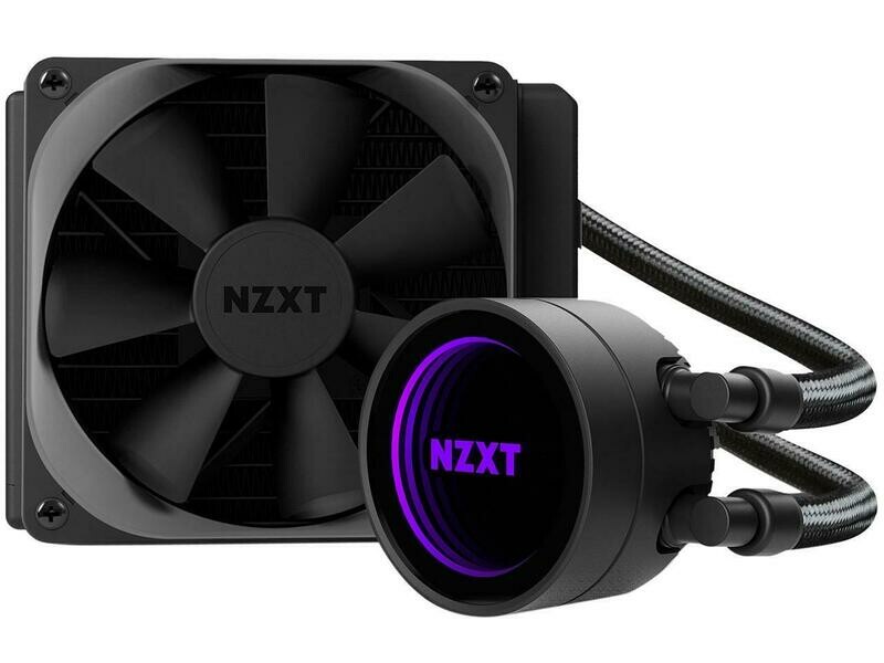 NZXT Kraken M22 120mm - All-In-One RGB CPU Liquid Cooler - CAM-Powered - Infinity Mirror Design - Reinforced Extended Tubing - Aer P120mm PWM Radiator Fan (Included) NZXT Kraken M22 120mm - All-In-One RGB CPU Liquid Cooler - CAM-Powered - Infinity Mirror Design - Reinforced Extended Tubing - Aer P120mm PWM Radiator Fan (Included)