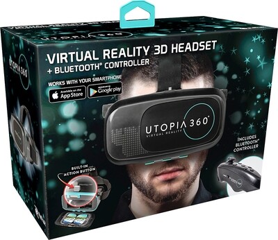VR 3D HEADSET BLUETOOTH CONTRO