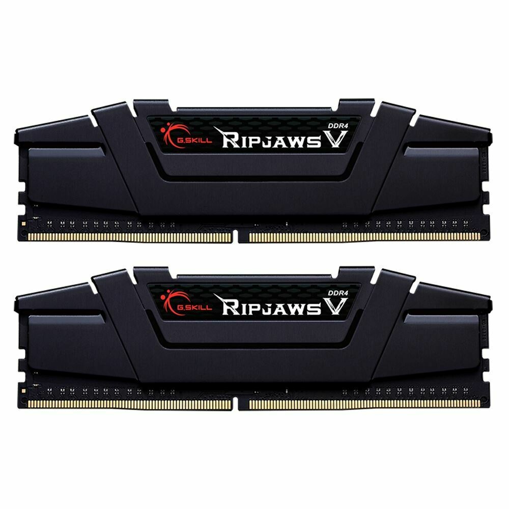 G.Skill Ripjaws V 16GB (2 x 8GB) DDR4-3600 PC4-28800 CL18 Dual Channel Desktop Memory Kit F4-3600C18D-16GVK - Black