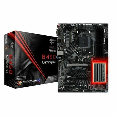 ASRock B450 Fatal1ty Gaming K4 AMD AM4 ATX Motherboard