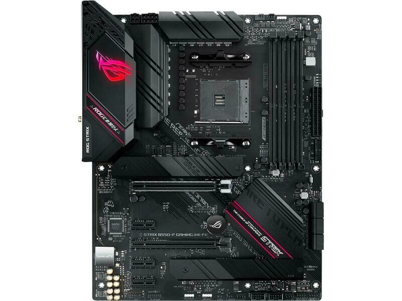 ASUS ROG Strix B550-F Gaming (WiFi 6) AMD AM4 (3rd Gen Ryzen) ATX Gaming Motherboard (PCIe 4.0, 2.5Gb LAN, BIOS FlashBack, HDMI 2.1, Addressable Gen 2 RGB Header and AURA Sync) ASUS ROG Strix B550-F Gaming (WiFi 6) AMD AM4 (3rd Gen Ryzen) ATX Gaming Motherboard (PCIe 4.0, 2.5Gb LAN, BIOS FlashBack, HDMI 2.1, Addressable Gen 2 RGB Header and AURA Sync)