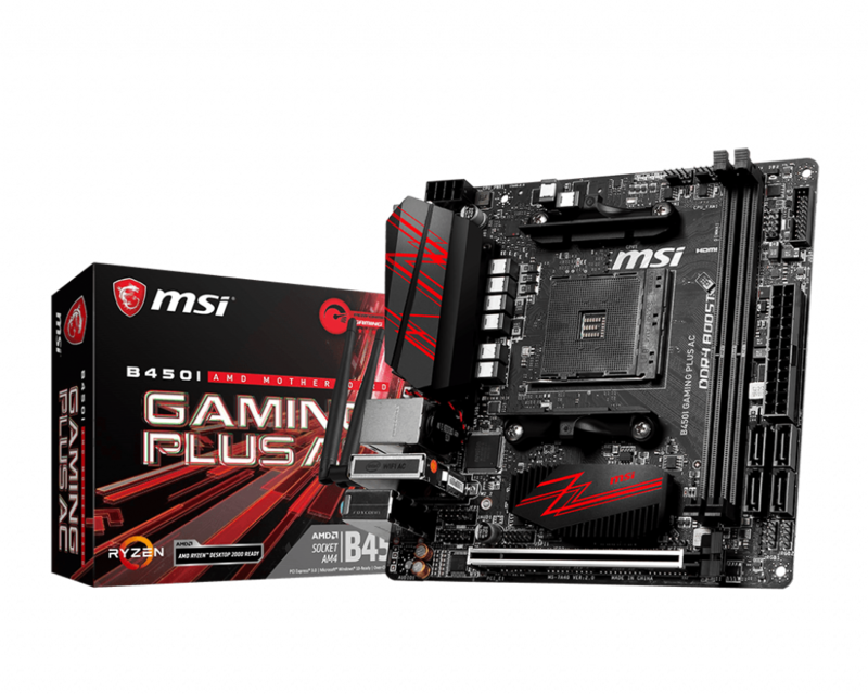 MSI GAMING PLUS AC B450-i