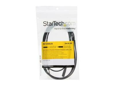 3.5mm Headset Extension Cable 6.6ft