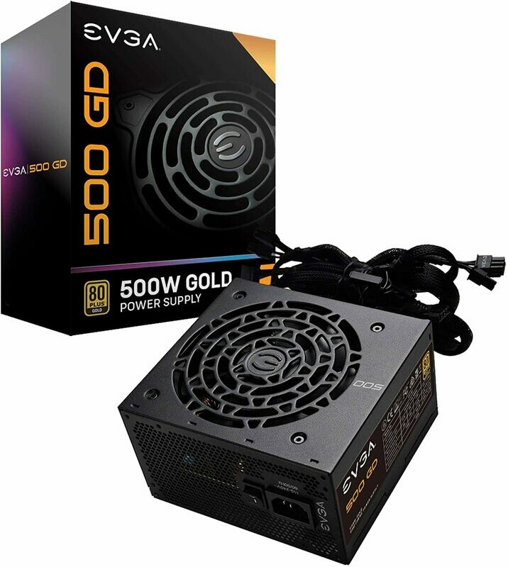 EVGA 500 GD, 80+ GOLD 500W