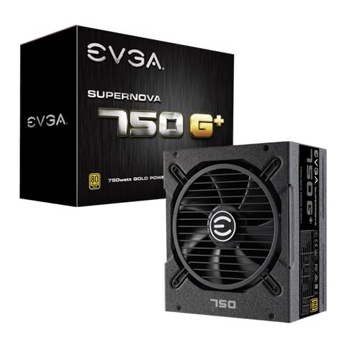 EVGA SuperNOVA 750 G+, 80 Plus Gold 750W