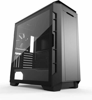 Phanteks Eclipse P600S Hybrid Silent and Performance ATX Chassis – Tempered Glass, Fabric Filter, Dual System Support, Massive Storage, PWM hub, Sound...
