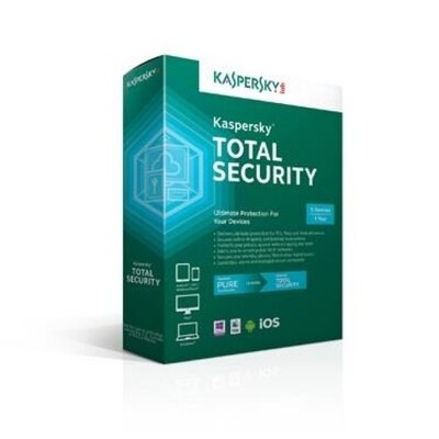 Kaspersky Total Security 2019 5-User 1 Year English/French - PC & Mac