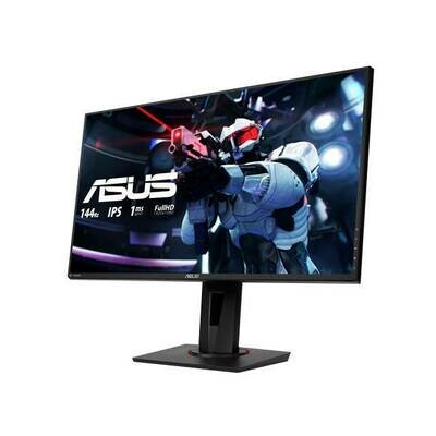 Asus VG279Q 27 inch Widescreen 100,000,000:1 3ms DVI/HDMI/DisplayPort LED LCD Monitor, w/ Speakers (Black)