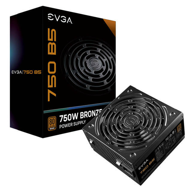EVGA 80 Plus BRONZE 750W, Fully Modular
