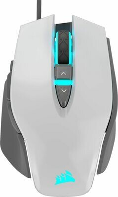 CORSAIR - M65 RGB Elite Wired Optical Gaming Mouse - White