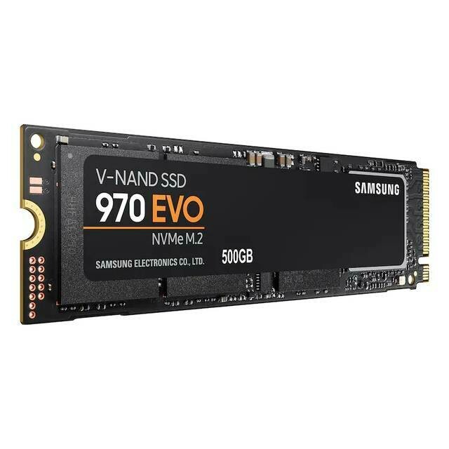 Samsung 970 EVO NVMe Series 500GB M.2 PCI-Express 3.0 x4 Solid State Drive (V-NAND)